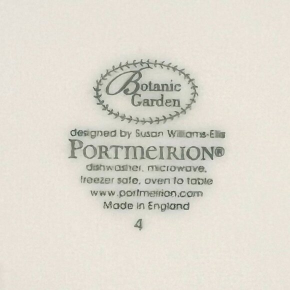 Portmeirion 10.5 inch Serving Plate Botanic Garden Collection! - Picture 8 of 12